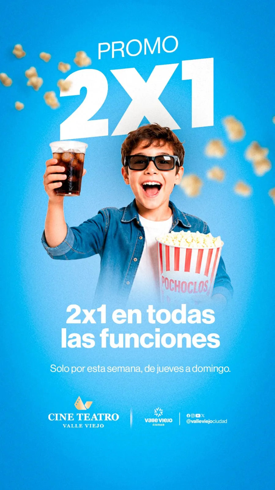 🎬 ¡Semana de 2x1 en el Cine Teatro!